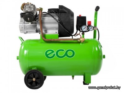Компрессор ECO AE502 (2 конденсатора, 50 л, 448 л/мин )